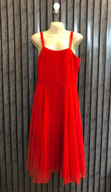 Chest 17  Lenght 44  Fabric Chiffon Chic Evening Mini Dress for Women