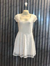 Chest 16  Lenght 29  Fabric Net Trendy Branded Party Mini Dress