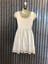 Chest 16  Lenght 29  Fabric Net Trendy Branded Party Mini Dress