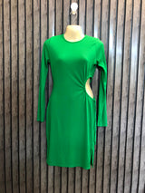 Chest 19  Lenght 35  Fabric Silk Jersey Luxury Western Short Dress for Women
