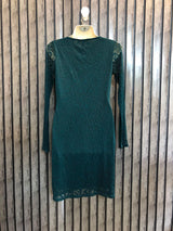 Chest 17  Lenght 32  Fabric Net Stylish Bodycon Mini Dress
