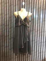 Chest 19  Lenght 37  Fabric Chiffon Trendy Women’s Evening Mini Dress