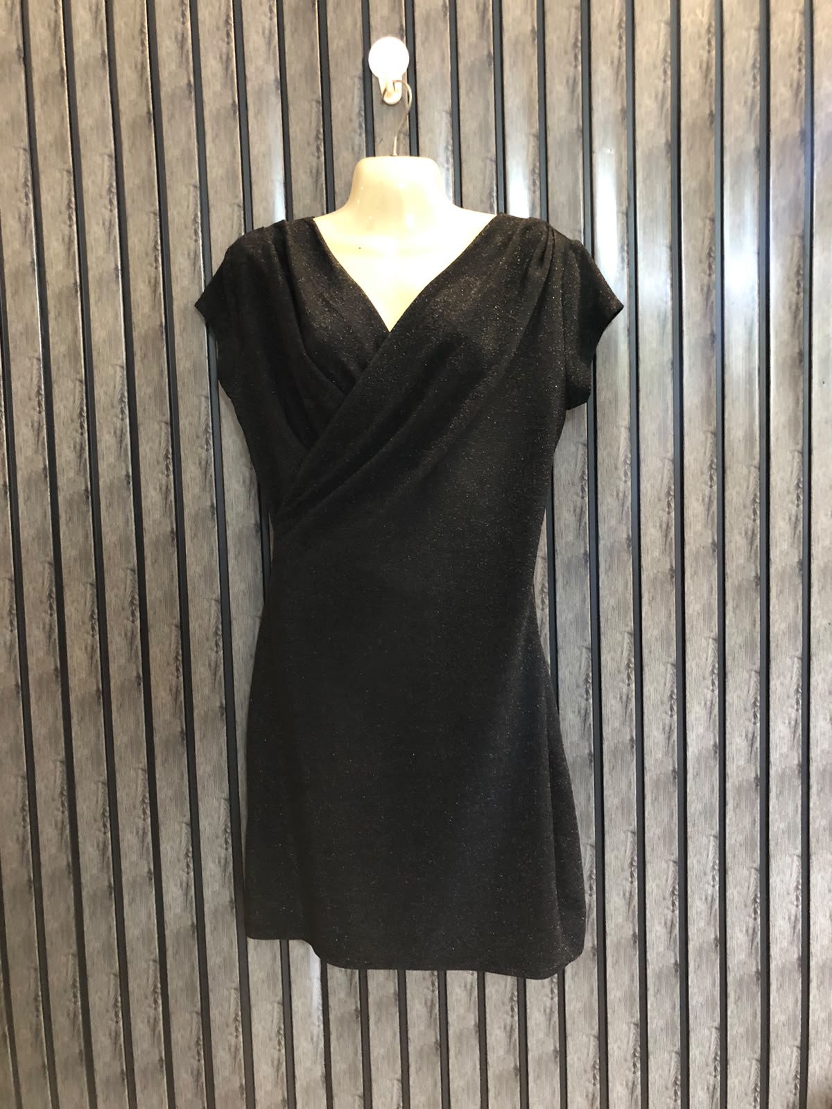 Chest 21  Lenght 35  Fabric Silk Jersey Stylish Short Dress for Women