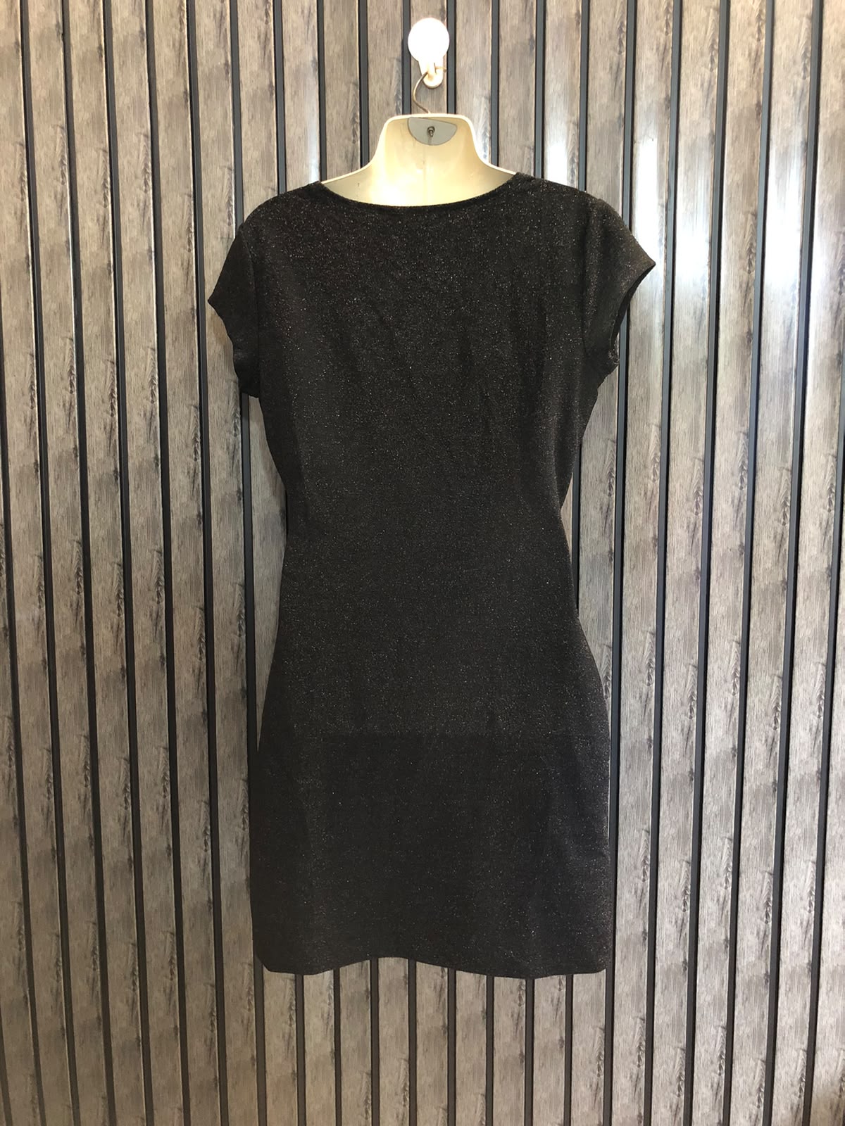 Chest 21  Lenght 35  Fabric Silk Jersey Stylish Short Dress for Women