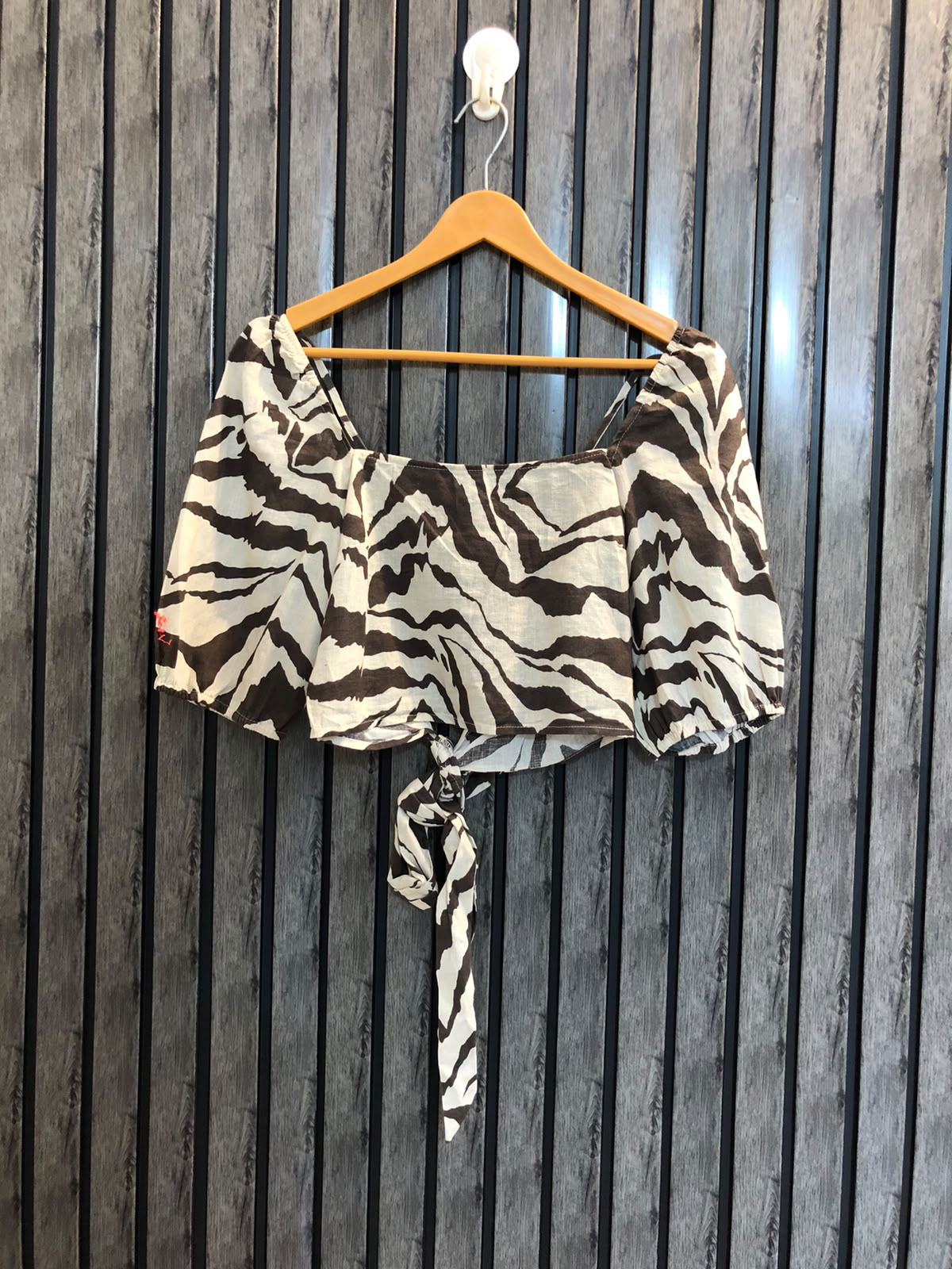 Chest Small  Length 14  Fabric Rayon Trendy Branded Crop Top for Women