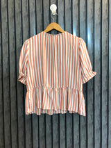 Chest 19  Length 21.5  Fabric Linen Elegant Women’s Crop Top