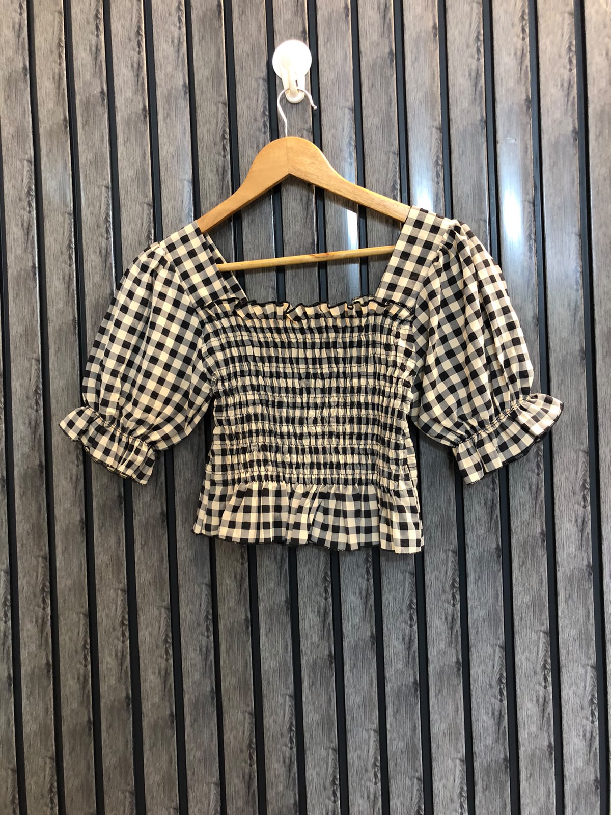 Chest 15  Length 13  Fabric Cotton Silk Premium Fitted Crop Top for Women
