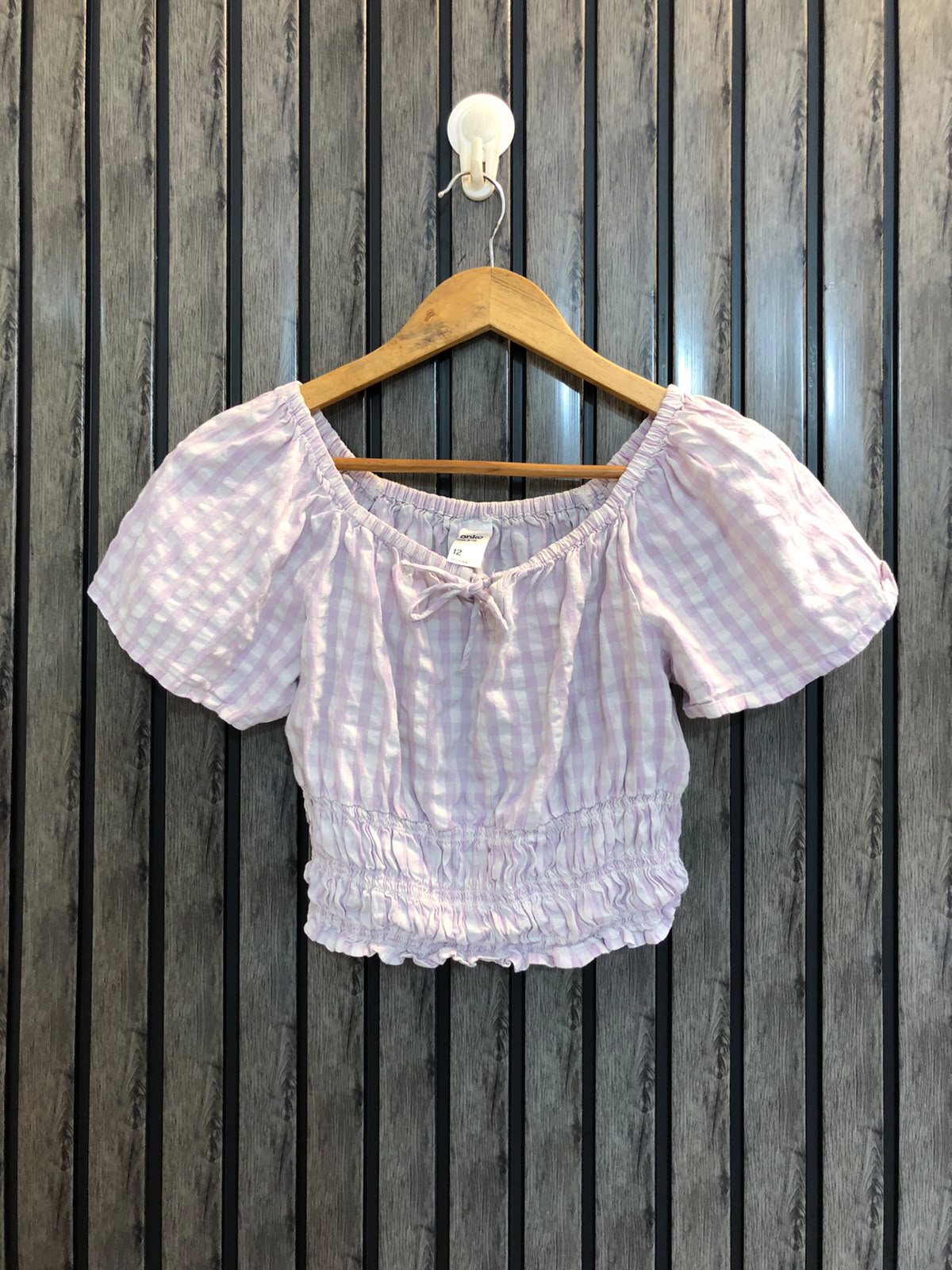 Chest 16  Length 14  Fabric Cotton Branded Women’s Fashion Crop Top