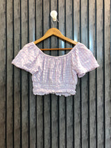 Chest 16  Length 14  Fabric Cotton Branded Women’s Fashion Crop Top
