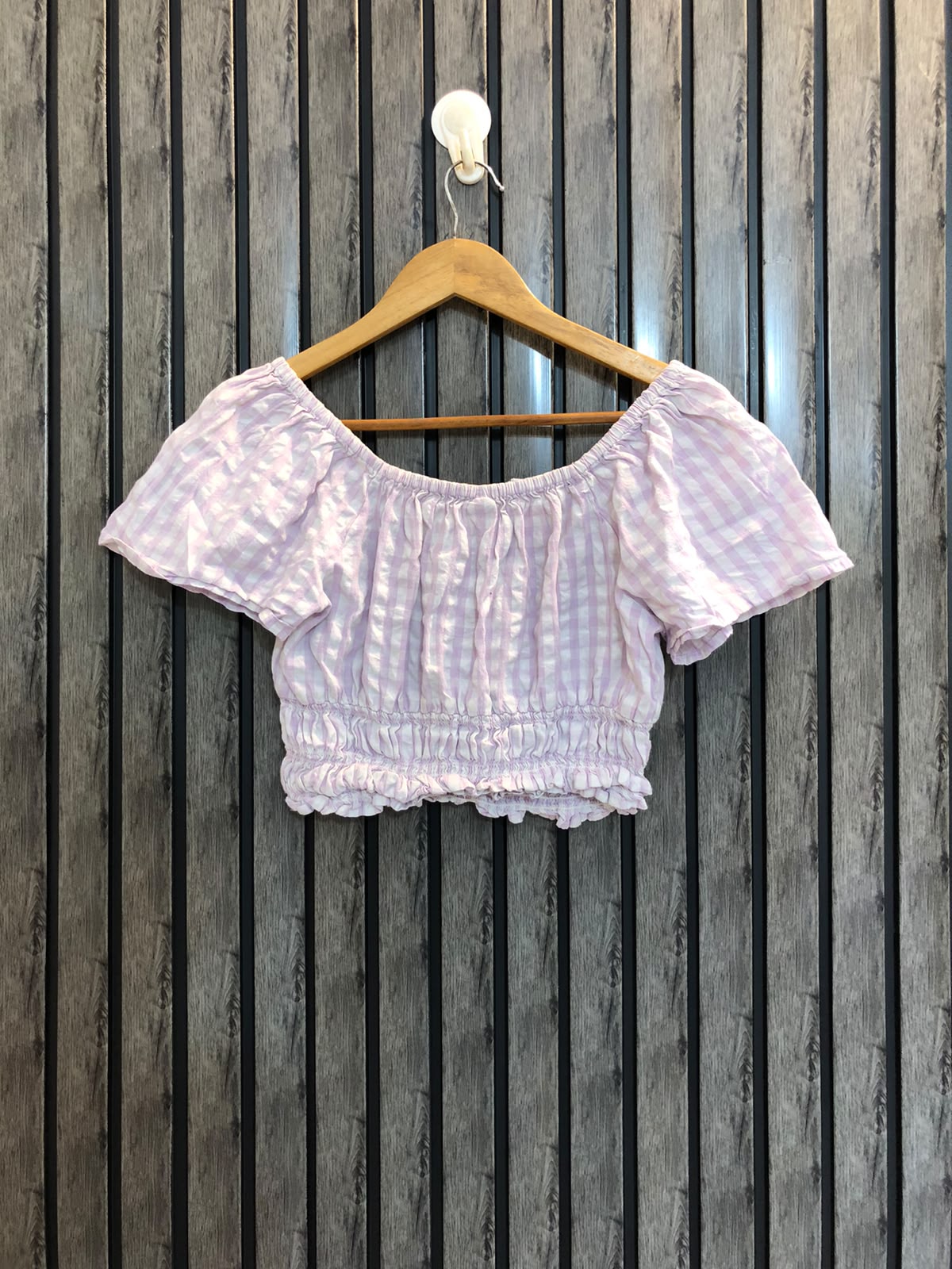 Chest 16  Length 14  Fabric Cotton Branded Women’s Fashion Crop Top