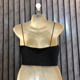 Chest 17  Length 13  Fabric Silk Jersey Chic Branded Crop Top