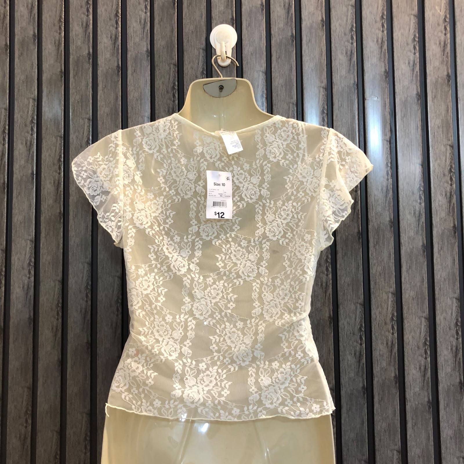 Chest 18  Length 18  Fabric Net Branded Western Fashion Crop Top
