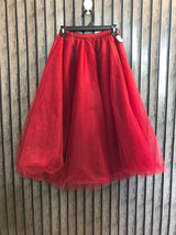 Waist 24  Length 31  Fabric Net and silk Classic Black Pleated Skirt