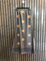Waist 28  Length 41  Fabric Silk Trendy High-Waist Mini Skirt