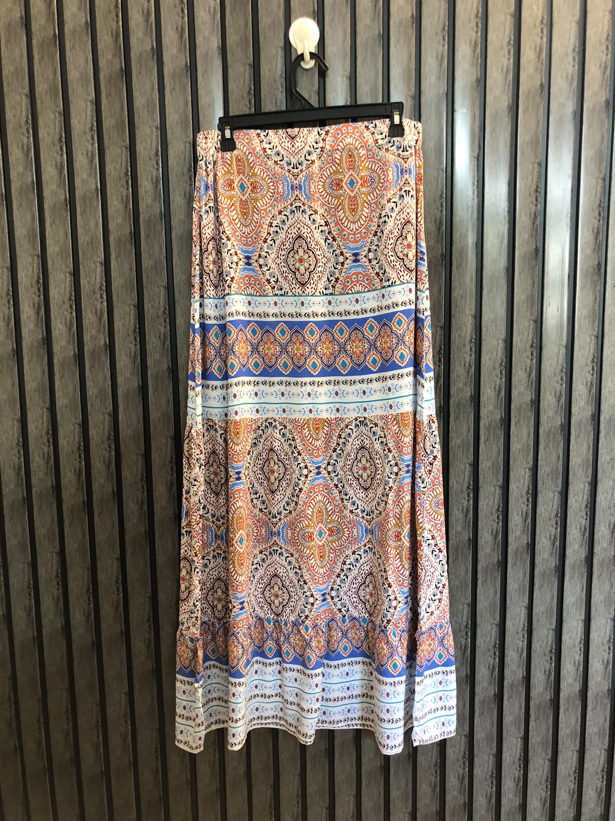 Waist 32  Length 42  Fabric linen Trendy Checkered Mini Skirt