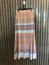 Waist 32  Length 42  Fabric linen Trendy Checkered Mini Skirt