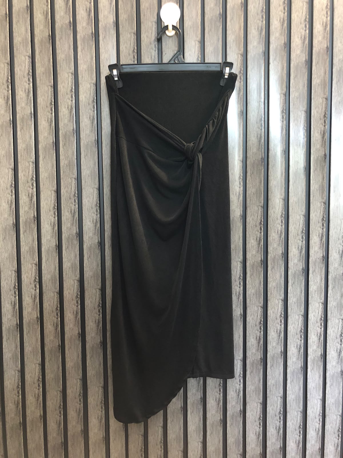 Waist 28  Length 34  Fabric Silk Jersey Elegant Flared Skirt for Women