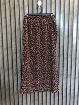 Waist 28  Length 39  Fabric Cotton silk Stylish Summer Midi Skirt