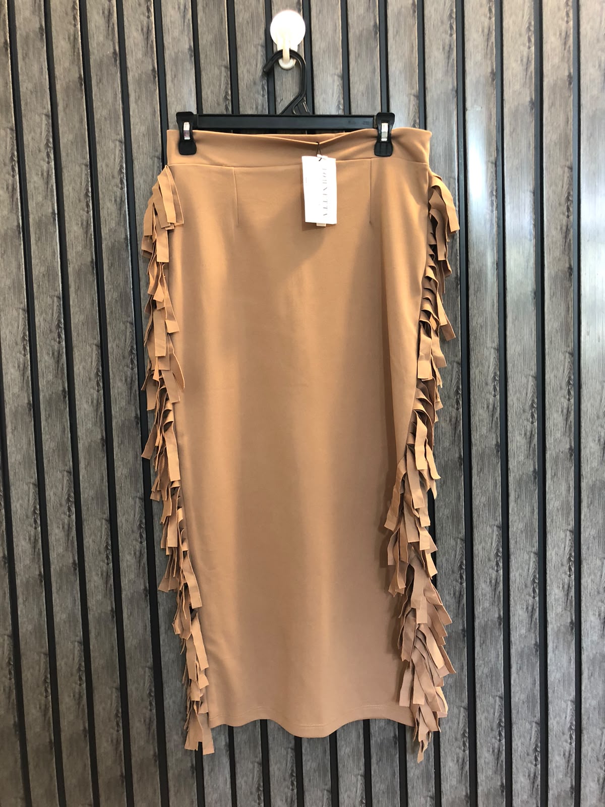 Waist 32 Length 33 Fabric Silk Jersey Stylish High-Waist Skirt