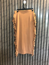 Waist 32 Length 33 Fabric Silk Jersey Stylish High-Waist Skirt