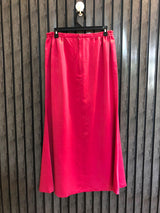 Waist 32  Length 37  Fabric Silk Elegant Pleated Skirt for Women
