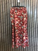 Waist 36  Length 38  Fabric Silk jersey Chic Midi Skirt for Women