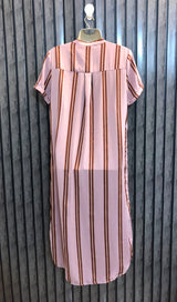 Chest 20  Length 44  Fabric Silk Branded Women's Maxi Dress