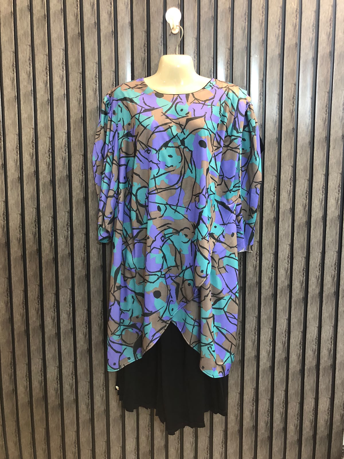 Chest 25  Length 23  Fabric Silk Women's Fashion Long Maxi