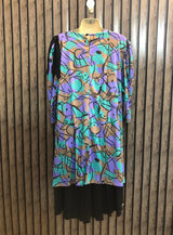 Chest 25  Length 23  Fabric Silk Women's Fashion Long Maxi