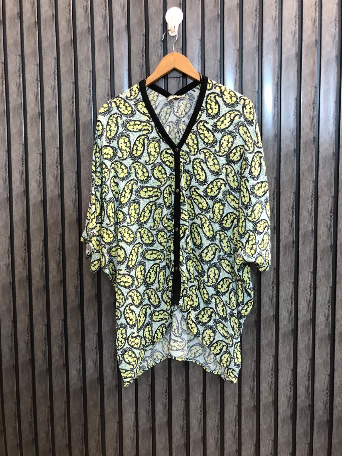 Chest Medium Baggy style  Length 24 to 31  Fabric rayon Women’s Chic Half Sleeve Western Top