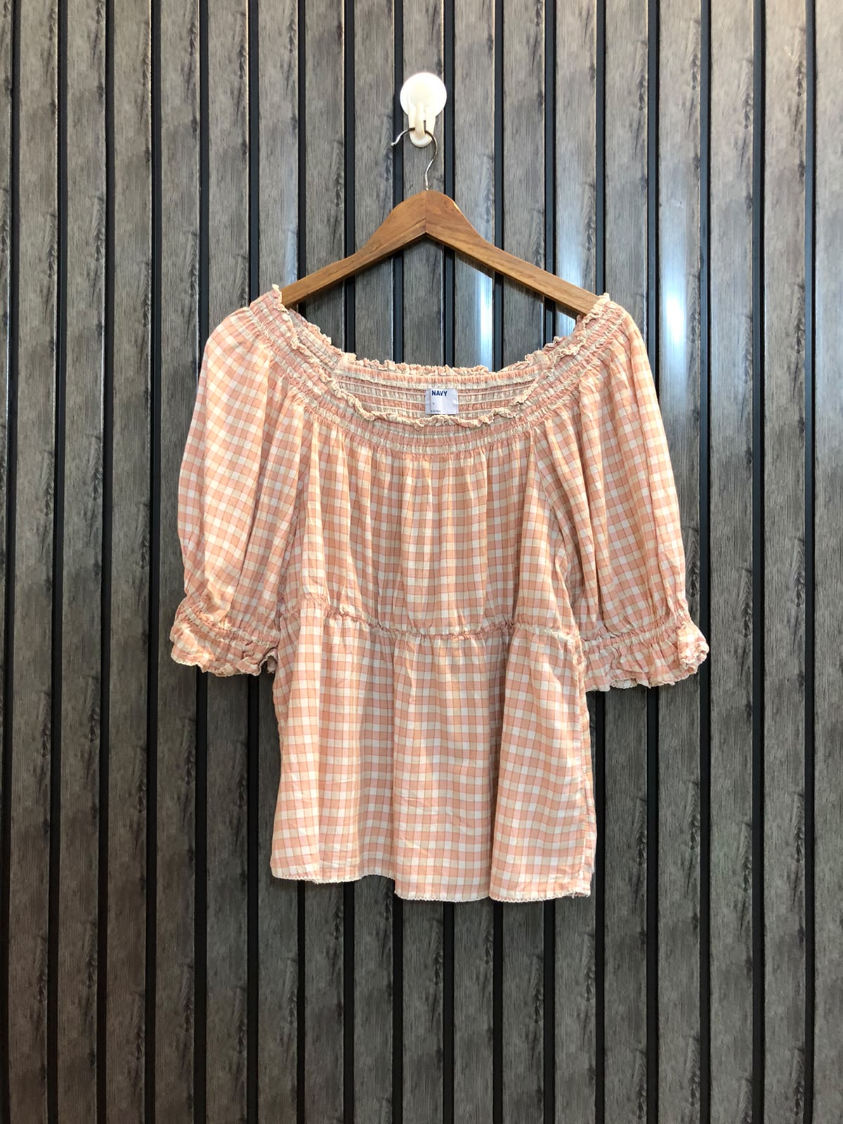 Chest Large Length 22  Fabric Linen Women’s Soft Western Half Sleeve Top