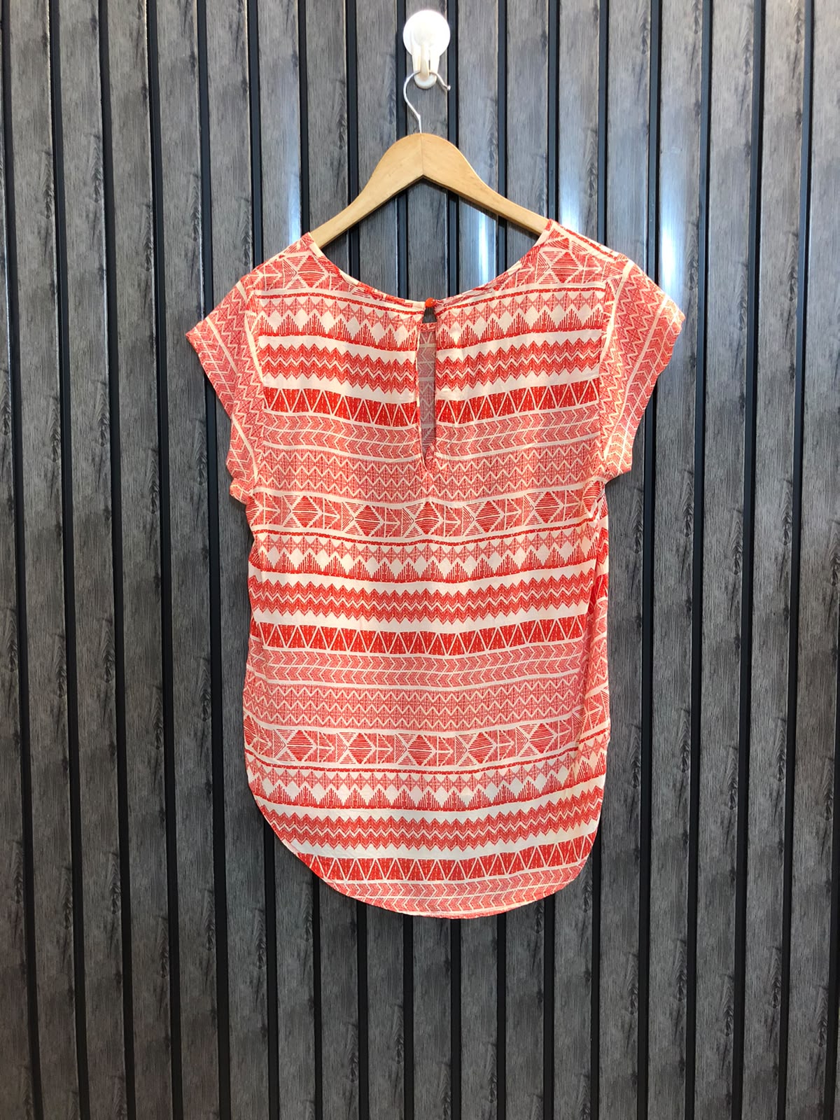 Chest 19 Length 24 to 26  Fabric Linen Women’s Trendy Half Sleeve Casual Shirt