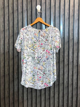 Chest 18   Length 27  Fabric Jorjet Women’s Casual Western Short Sleeve Top