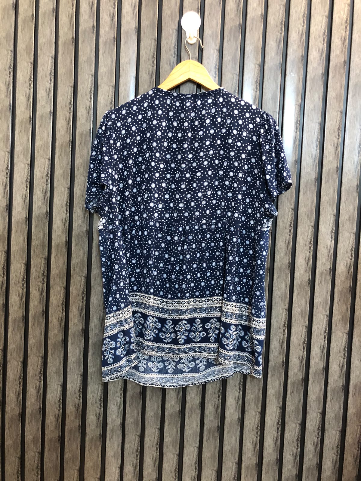 Chest 21 Length 26  Fabric Rayon Premium Women’s Western Casual Top