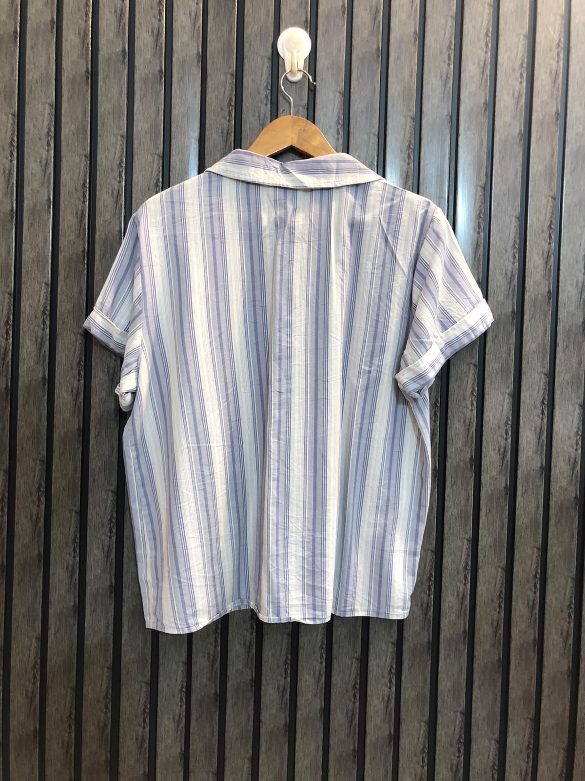 Chest 21   Length 23  Fabric Cotton Women’s Branded Casual Half Sleeve Shirt