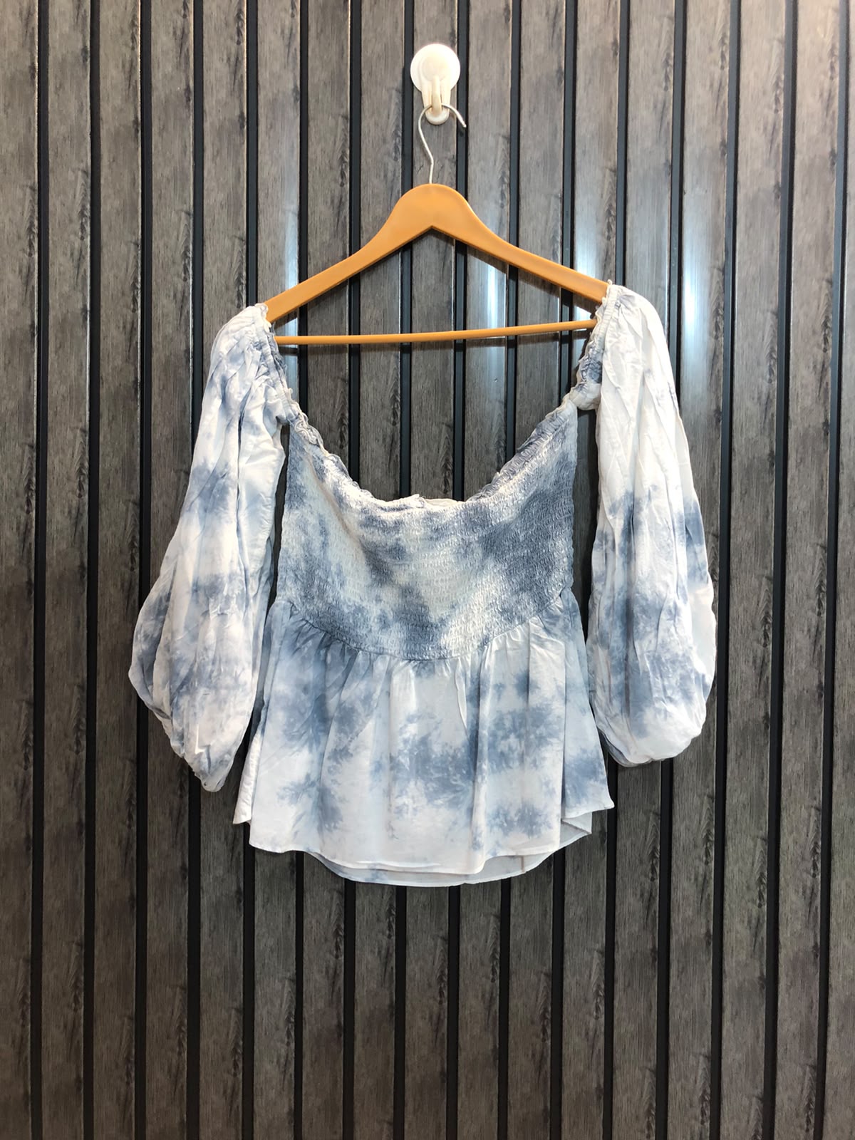 Chest Medium Length 22  Fabric Linen Women’s Western Branded Half Sleeve Casual Top