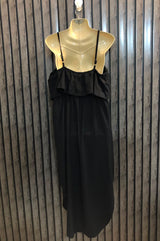 Chest 21  Length 46  Fabric Jorjet Women’s Sophisticated Long Maxi Dress