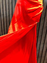 Chest 17  Length 58  Fabric Silk Elegant Women’s Long Maxi Dress
