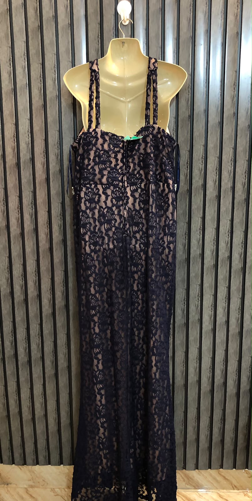 Chest 22  Length 67  Fabric Net Women’s Classic Collection Maxi Dress