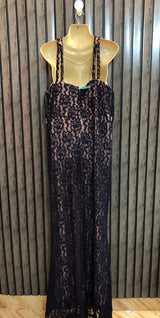 Chest 22  Length 67  Fabric Net Women’s Classic Collection Maxi Dress