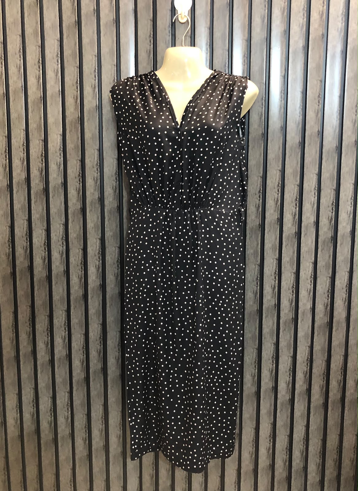 Chest 19  Length 40  Fabric Silk Jersey Women’s Signature Edition Maxi Dress
