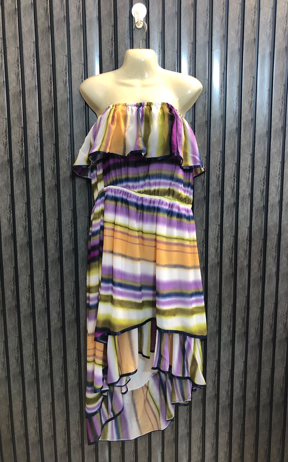 Chest 27  Length 33 to 47  Fabric Chiffon Women’s Exclusive Collection Maxi Dress