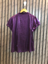 Chest 22  Length 25  Fabric Silk Women’s Western Branded Crop Top