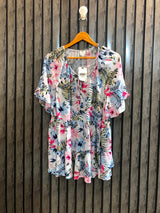 Chest 20  Length 28  Fabric Rayon Women’s Modern Casual Crop Top