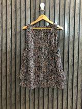 Chest 19  Length 23 to 26  Fabric Chiffon Women’s Branded Chic Crop Top