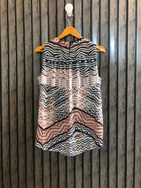 Chest 19  Length 24 to 26  Fabric Chiffon Women’s Branded Summer Top