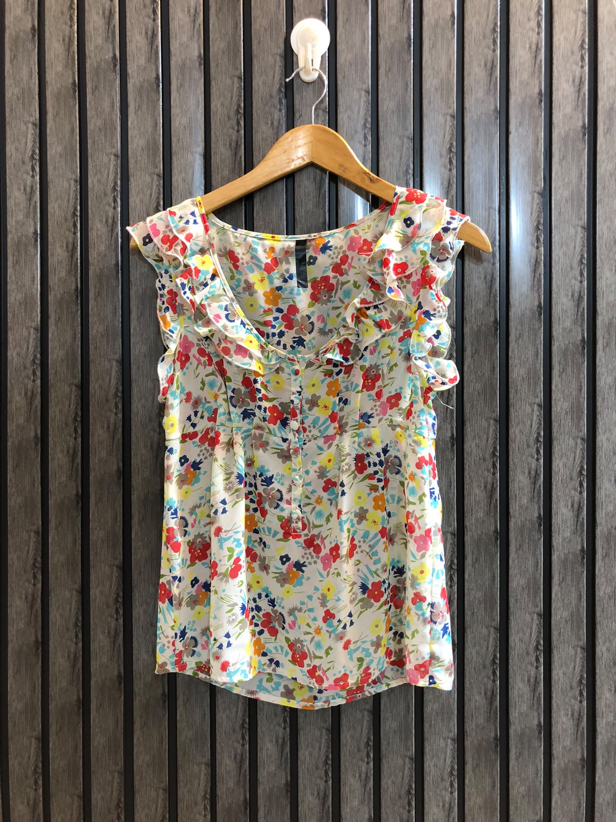 Chest 17  Length 23  Fabric Chiffon Women’s Premium Trendy Crop Top