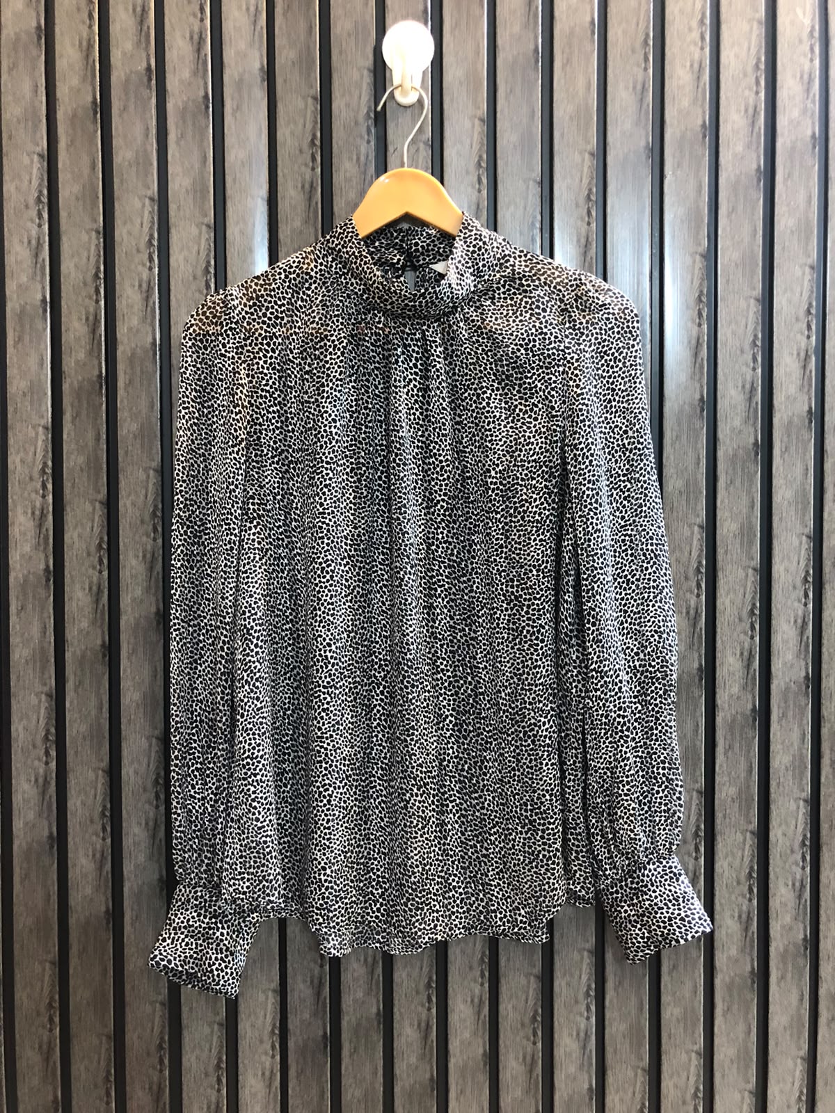 Chest 19  Length 24 to 26  Fabric Chiffon Women's Everyday Full Sleeve Top