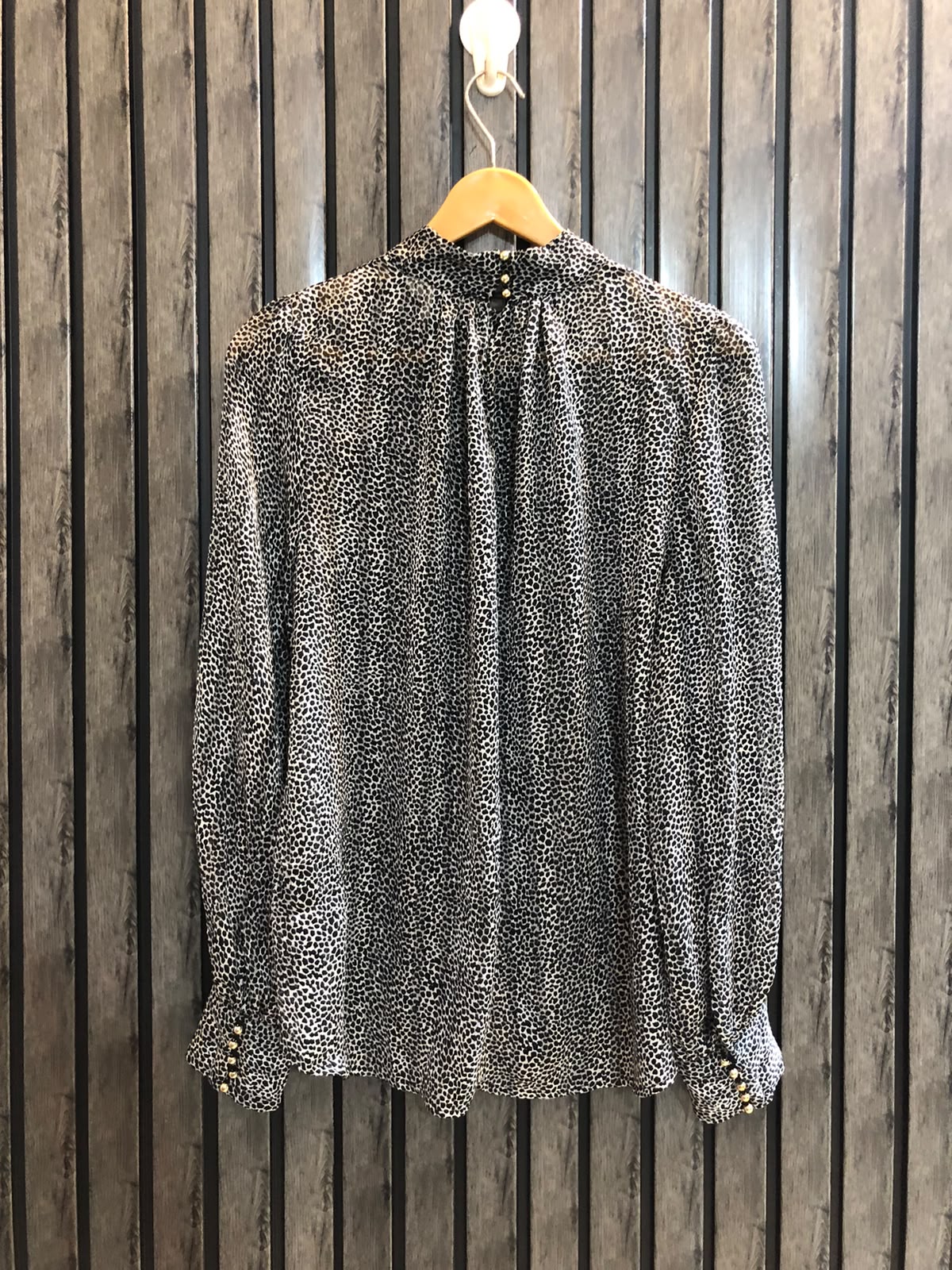 Chest 19  Length 24 to 26  Fabric Chiffon Women's Everyday Full Sleeve Top