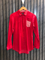 Chest 16  Length 26 To 28  Fabric Silk Women's Fashion Casual Top